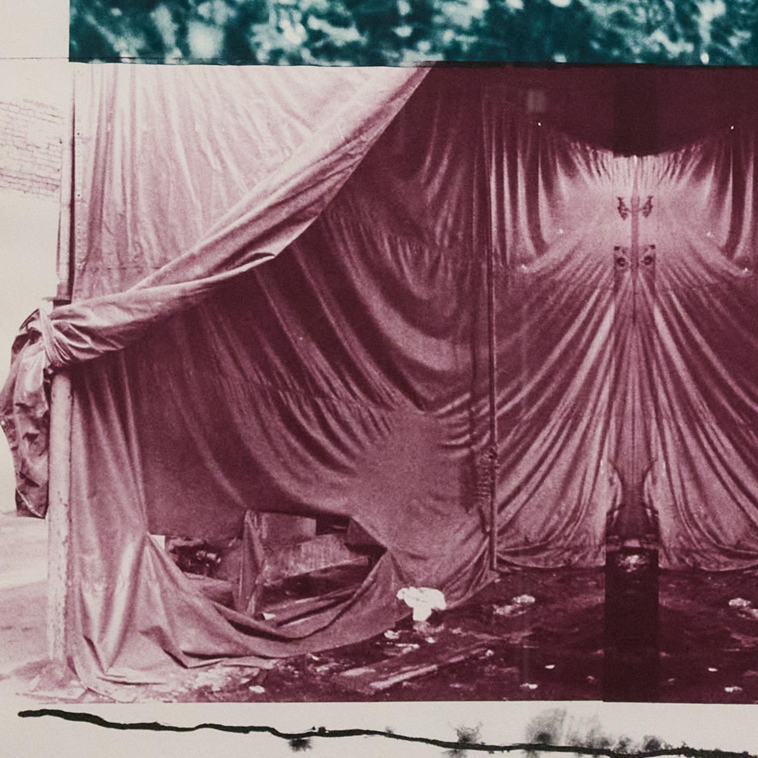 Aquafix - Beige Figurative Print by Robert Rauschenberg
