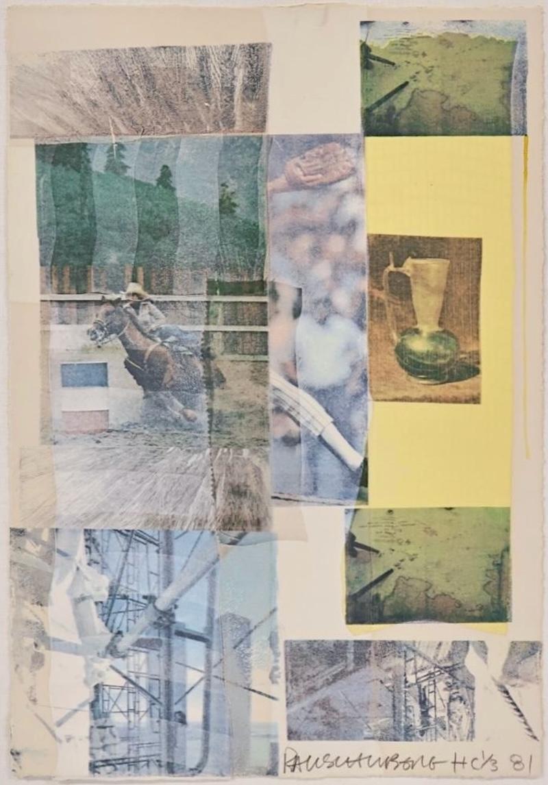 Arcanum IV - Print by Robert Rauschenberg