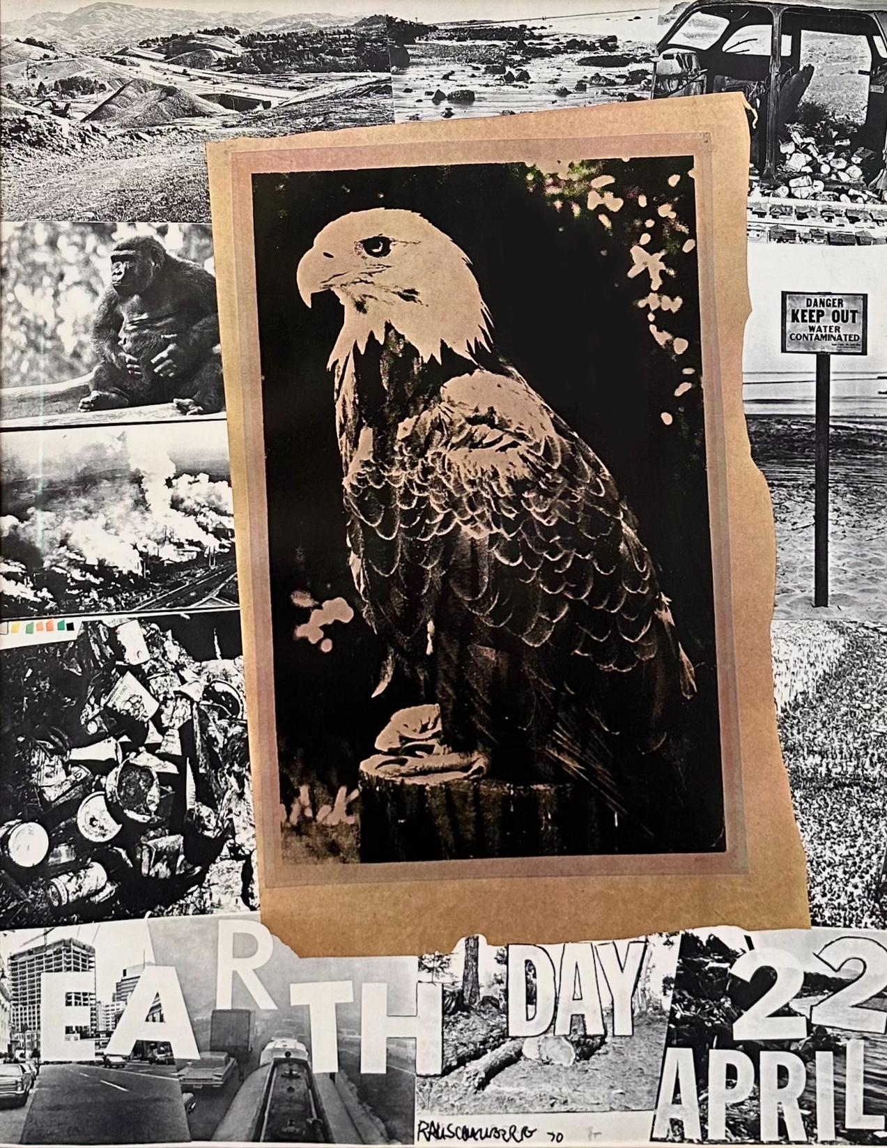 Robert Rauschenberg Animal Print - Earth Day