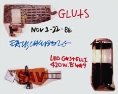 Gluts, 1986 Leo Castelli Gallery Exhibition Offset Lithograph