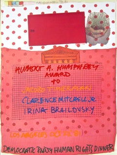 Human Rights 1981, Robert Rauschenberg