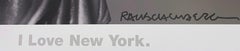 Robert Rauschenberg - I Love New York Lt. Ed. of 300 offset lithograph poster
