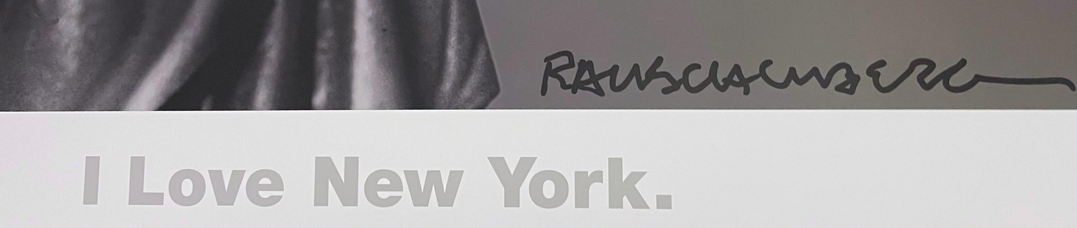 I Love New York, Lt Ed print Statue of Liberty & Twin Towers Limited Edition 300 - Print by Robert Rauschenberg