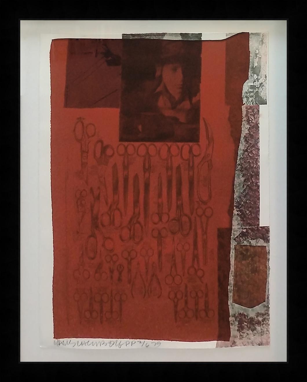 MOST DISTANT VISIBLE PART OF THE SEA - Print by Robert Rauschenberg
