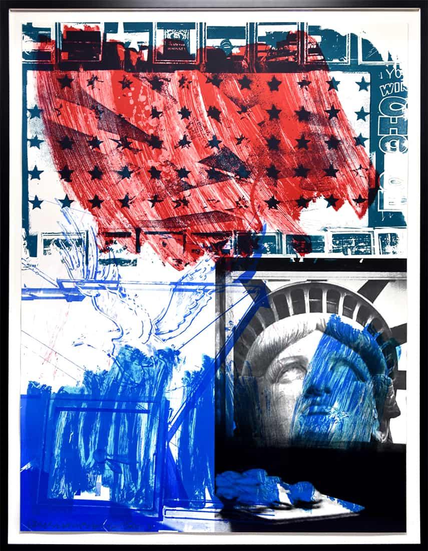 People for the American Way - Print by Robert Rauschenberg