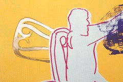 Portrait of Merce Cunningham, Serigraph by Robert Rauschenberg