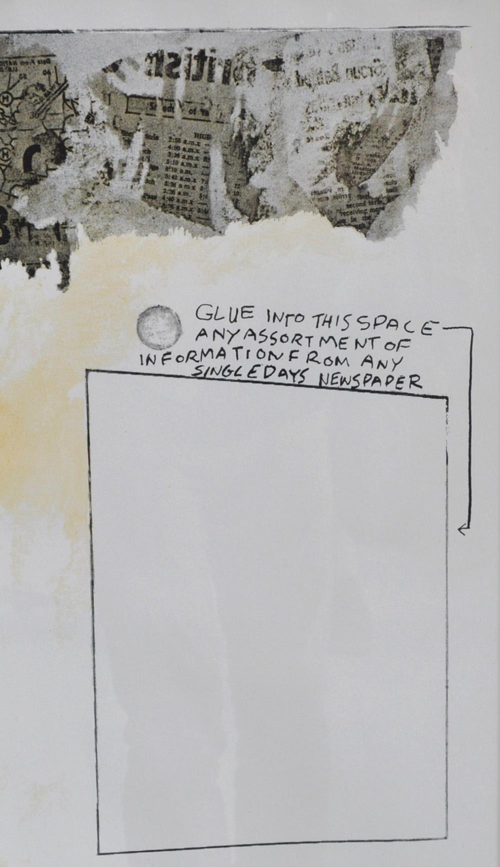 Poster for Peace, Robert Rauschenberg Screen Print, signed and numbered For Sale 2