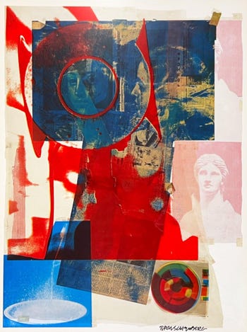 Quarry, 1968, by Robert Rauschenberg