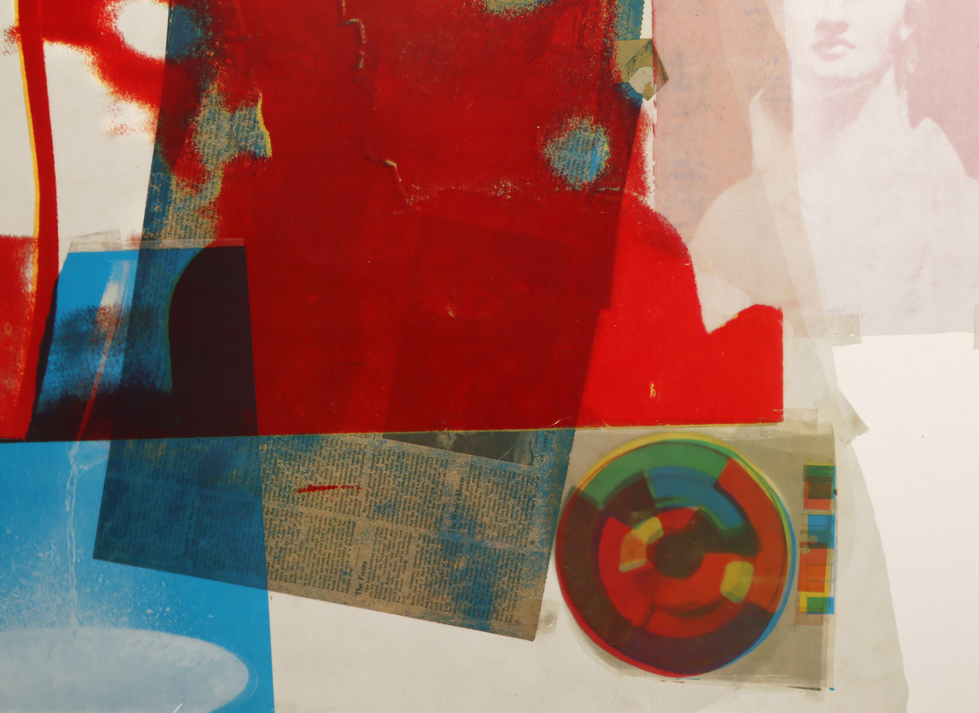 Steinbruch, Pop Art Offset Lithographie von Robert Rauschenberg im Angebot 3