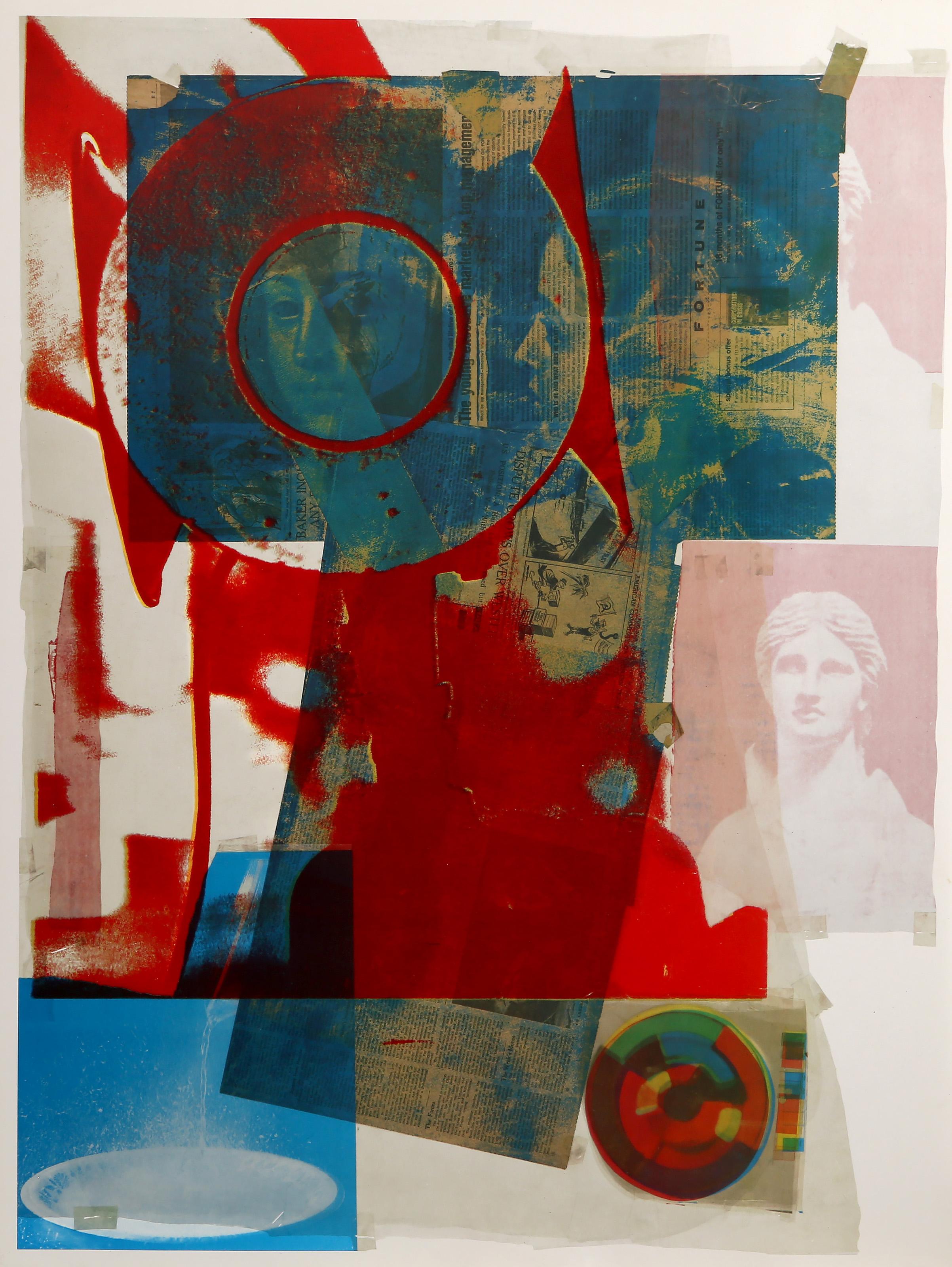 Robert Rauschenberg, Amerikaner (1925 - 2008) - Steinbruch, Jahr:  1968, Medium:  Offsetlithographie, Bildgröße:  33 x 25 Zoll, Größe:  34.5 x 26 in. (87.63 x 66.04 cm)