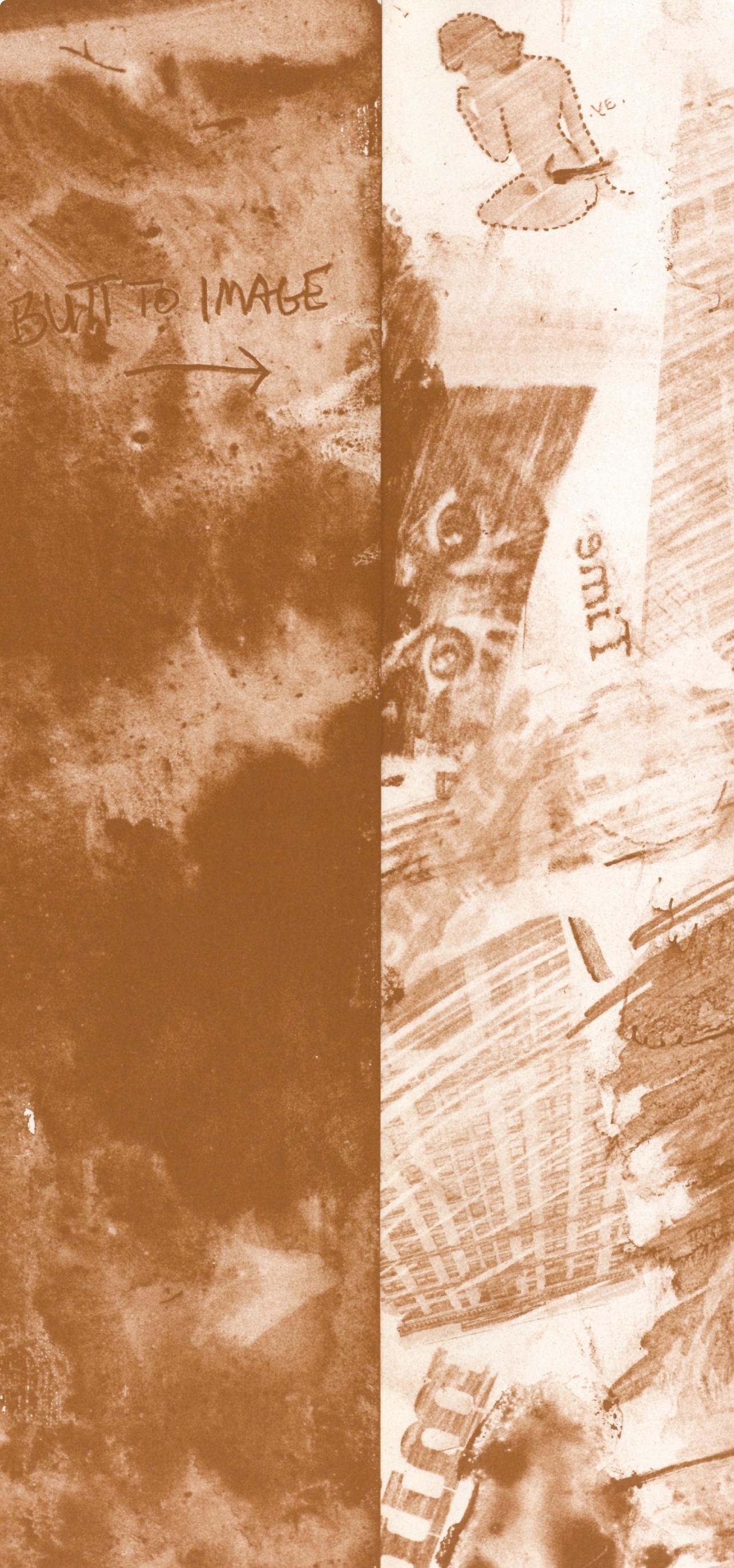 Rauschenberg, Composition, In Memory of My Feelings (après) - Print de Robert Rauschenberg