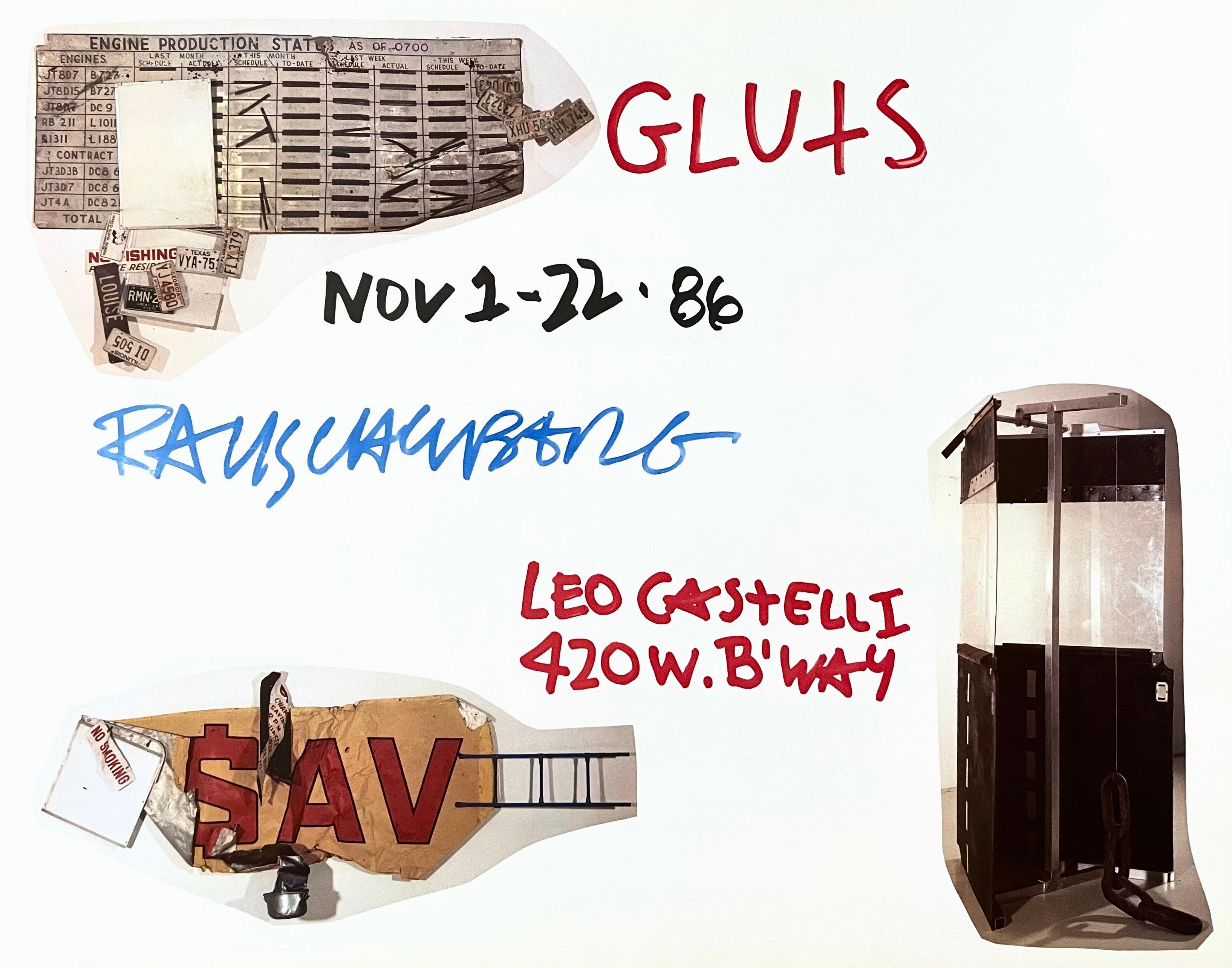 Rauschenberg, Gluts, 1986