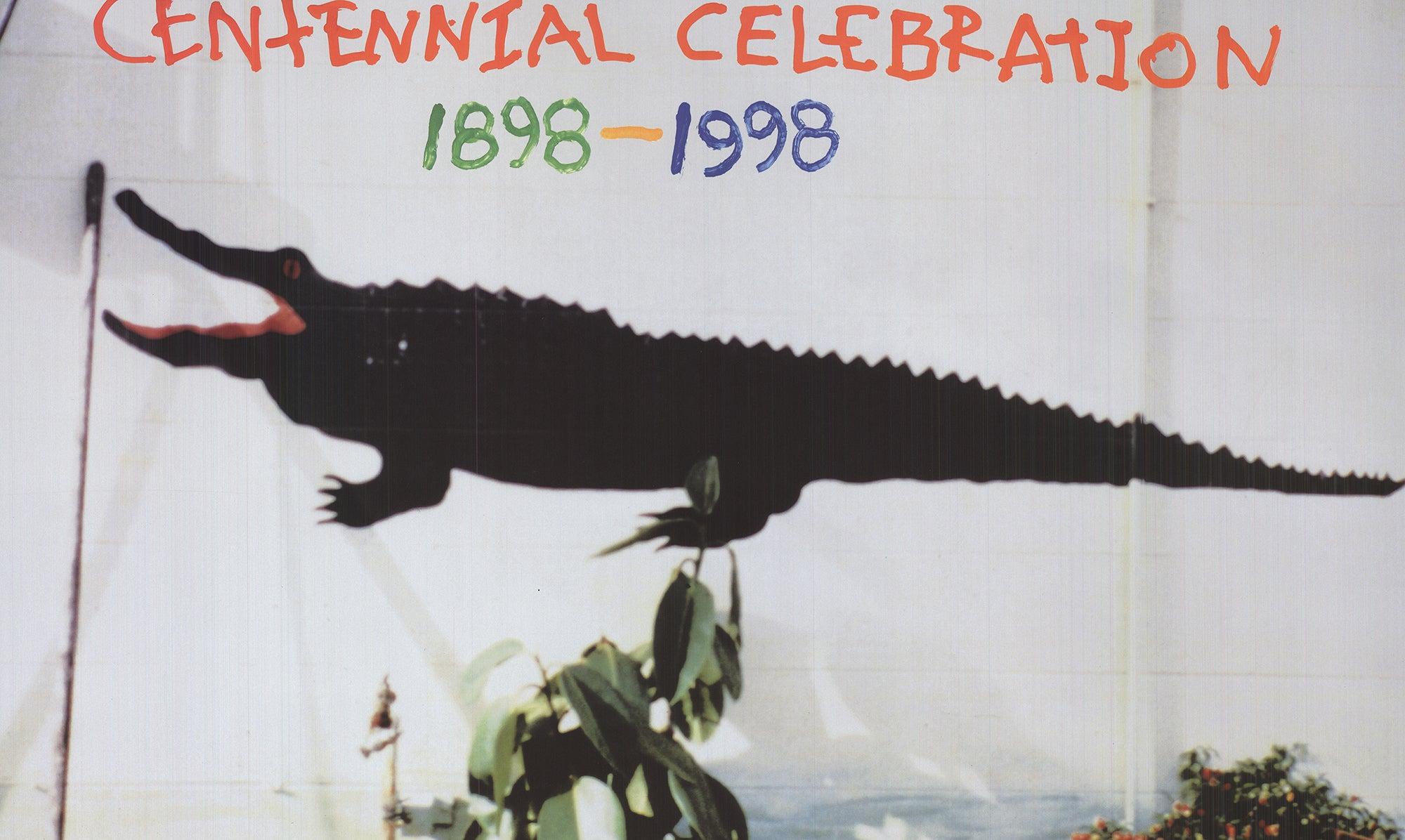 Robert Rauschenberg 'Centennial Celebration' 1998 ORIGINAL POSTER For Sale 1