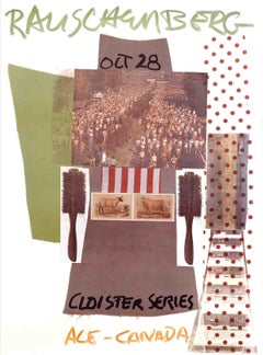 POSTER ORIGINAUX de la série Robert Rauschenberg-Cloister