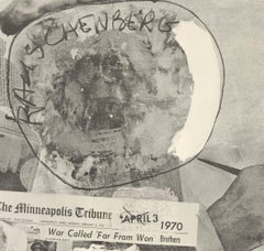 Robert Rauschenberg 'Drawing and Studies for Recent' 1970