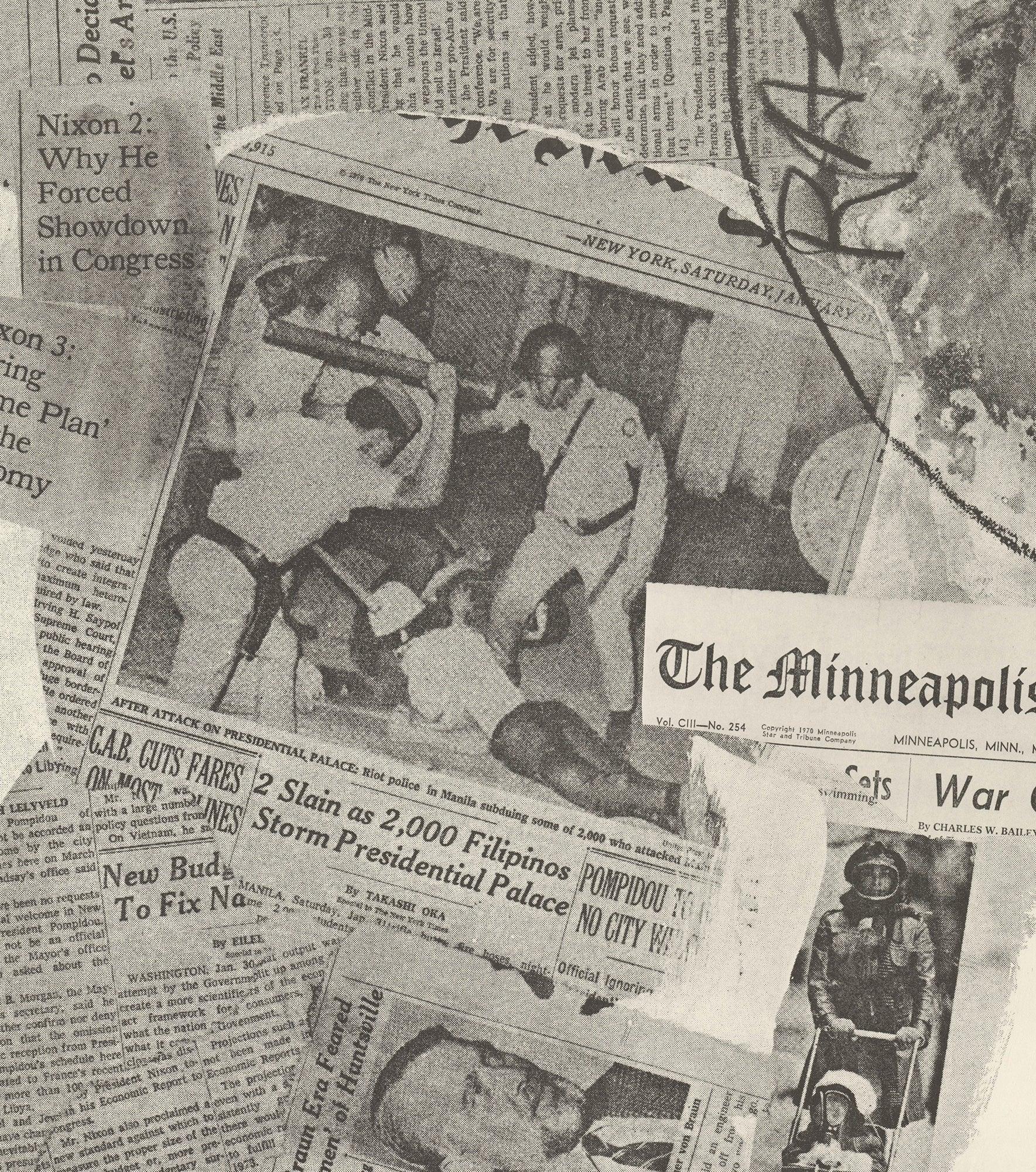 Robert Rauschenberg 'Drawing and Studies for Recent' 1970 en venta 3