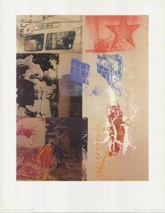 Robert Rauschenberg „Favor Rites (Kein Text)“ 1994- Offset-Lithographie