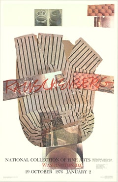 Robert Rauschenberg 'Nationale Sammlung Bildender Kunst-Plakat' 1976 Pop Art
