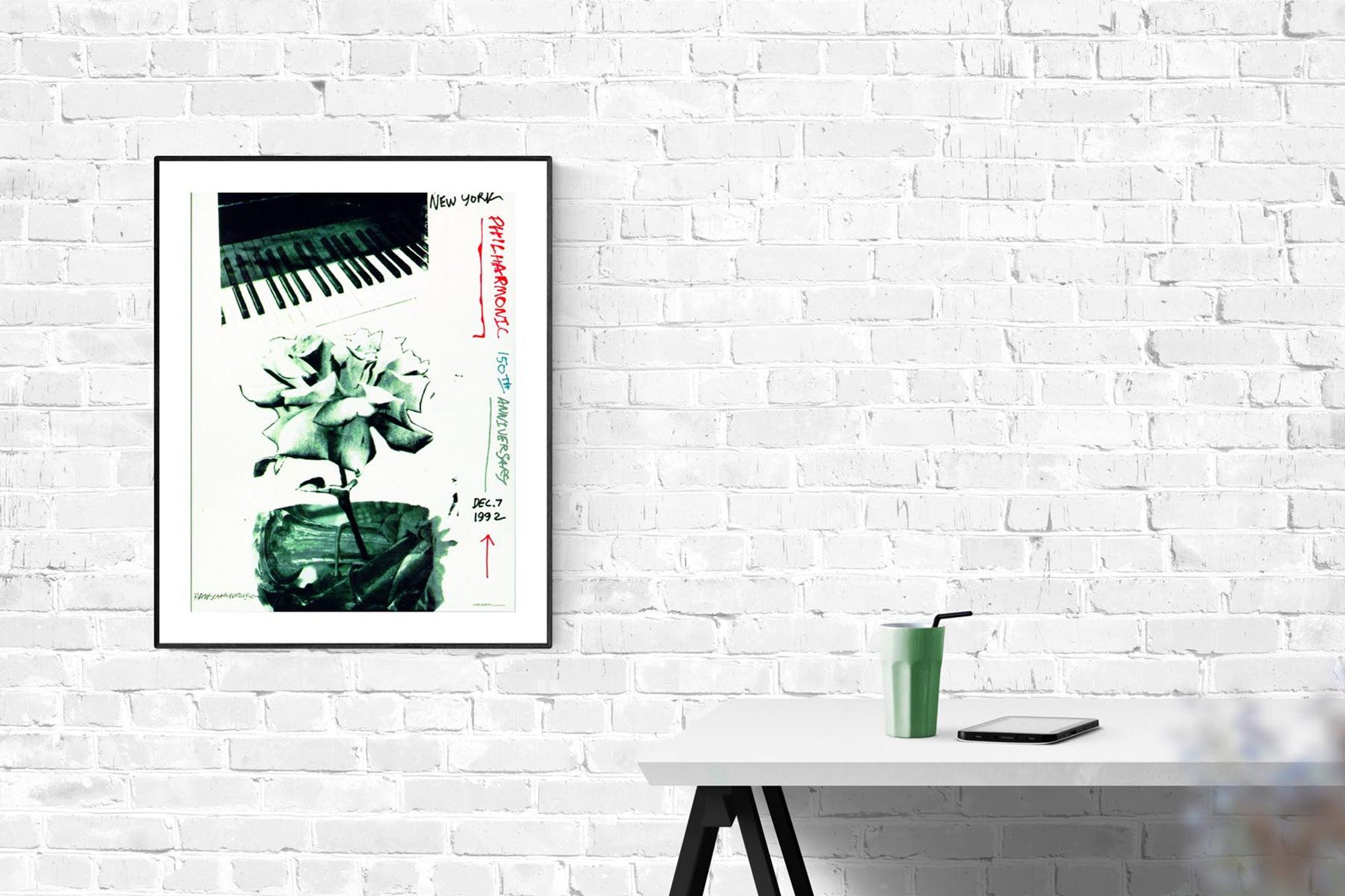 Robert Rauschenberg 'New York Philharmonic 150th Anniversary' 1