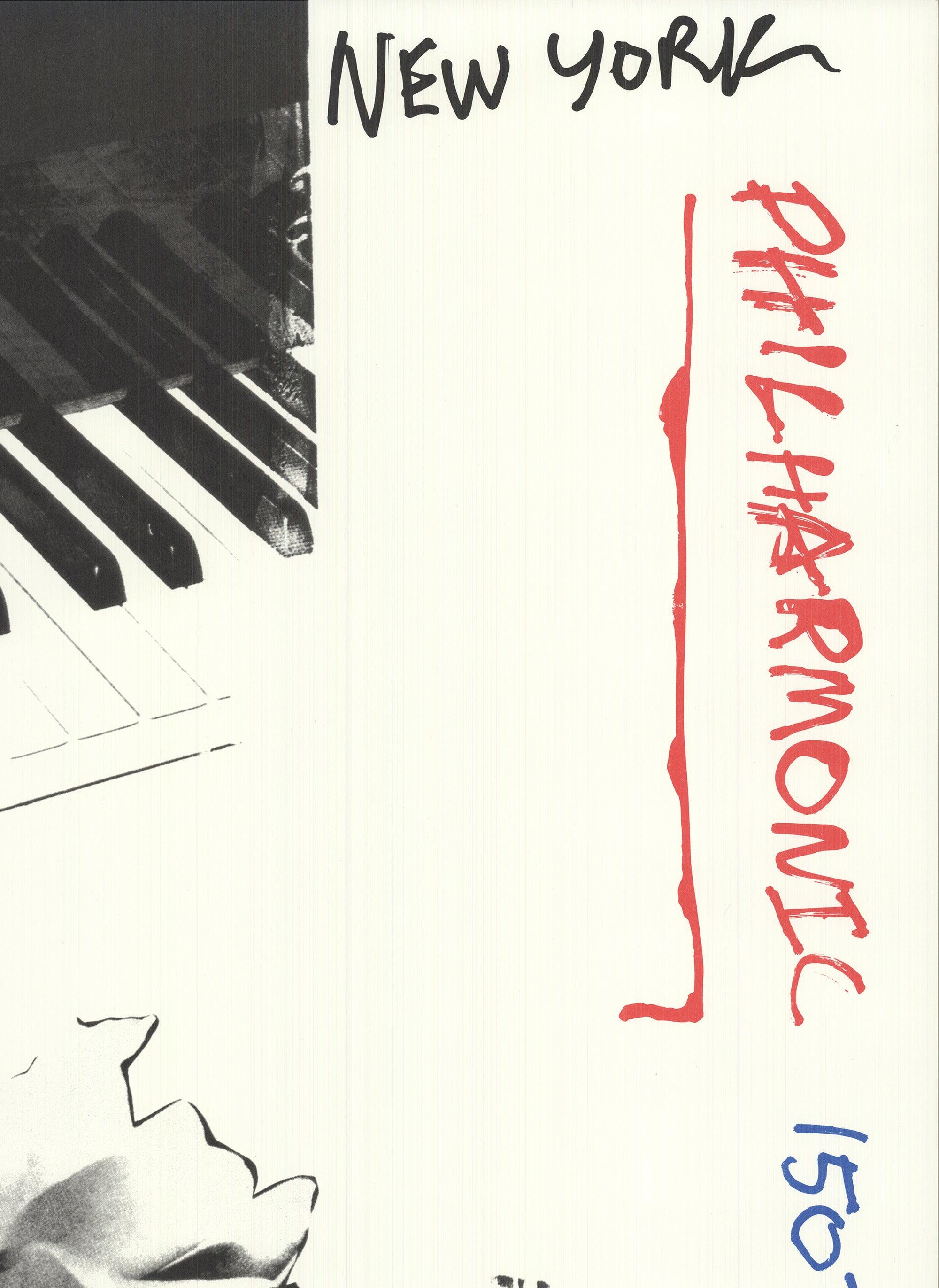 Robert Rauschenberg 'New York Philharmonic 150th Anniversary' 4
