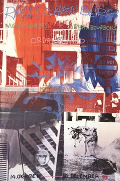 Robert Rauschenberg-Night Shades + Urban Bourbons-39.5" x 26"-Poster-1995-Pop