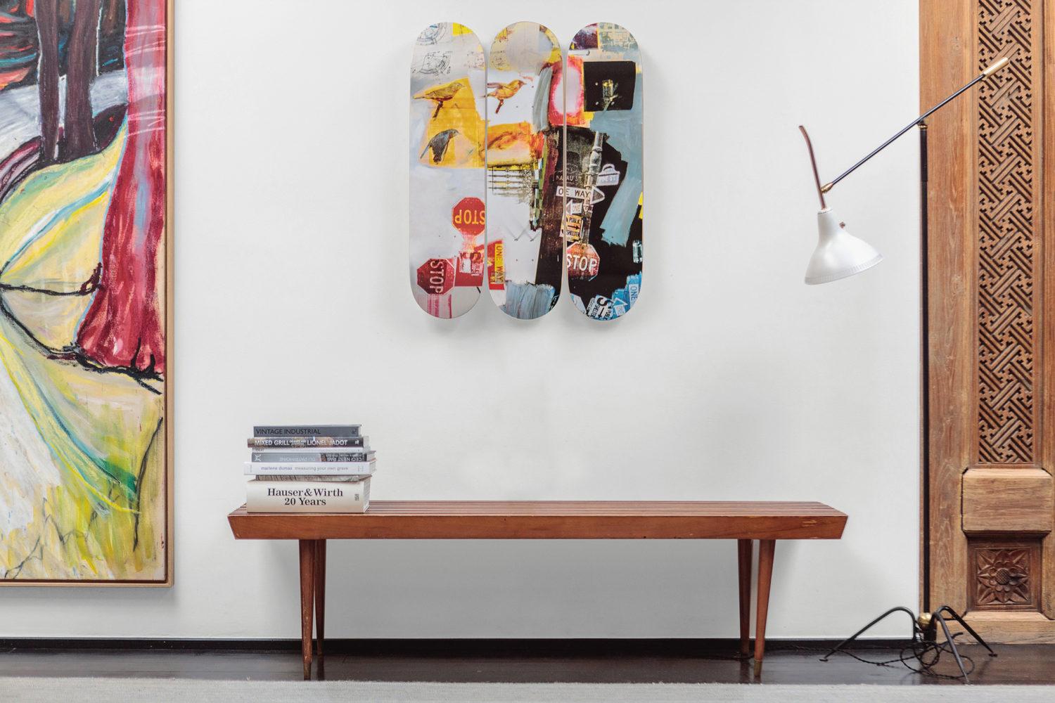 Robert Rauschenberg - OVERDRIVE. Limited Skate Deck Modern Design Pop American 1