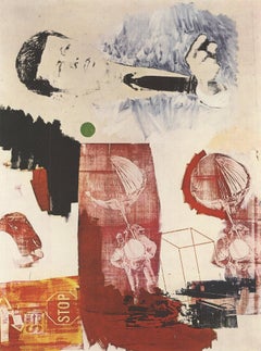 Quote Offset Print by Robert Rauschenberg, Pop Art, 1990, Unframed