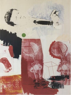 Robert Rauschenberg 'Quote (No Text)' 1990 Vintage Poster