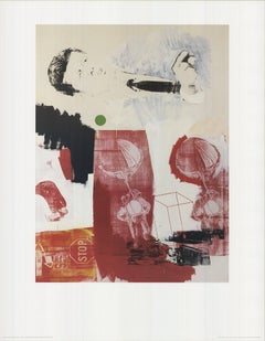 Robert Rauschenberg 'Quote (No Text)' 1990 Vintage Poster
