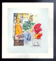 Robert Rauschenberg Signed Lithograph