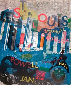 Robert Rauschenberg-St. Louis Symphony Orchestra-34.75" x 24.25"-Offset