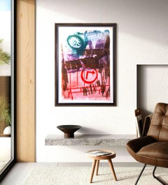 Robert Rauschenberg Storyline from the Ground Rules series 1997 Signed Intaglio