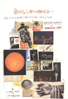 ROBERT RAUSCHENBERG Das Siebdruckgemälde 1962-1964, 1990