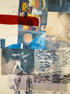 Robert Rauschenberg Untitled Lithograph Signed 1982 Edition of 75