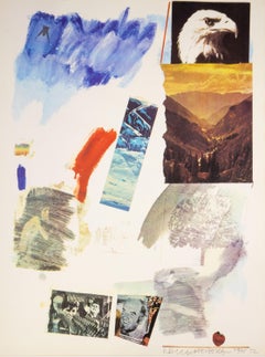 Robert Rauschenberg Untitled (McGovern) 1972 Signed Lithograph Edition of 75