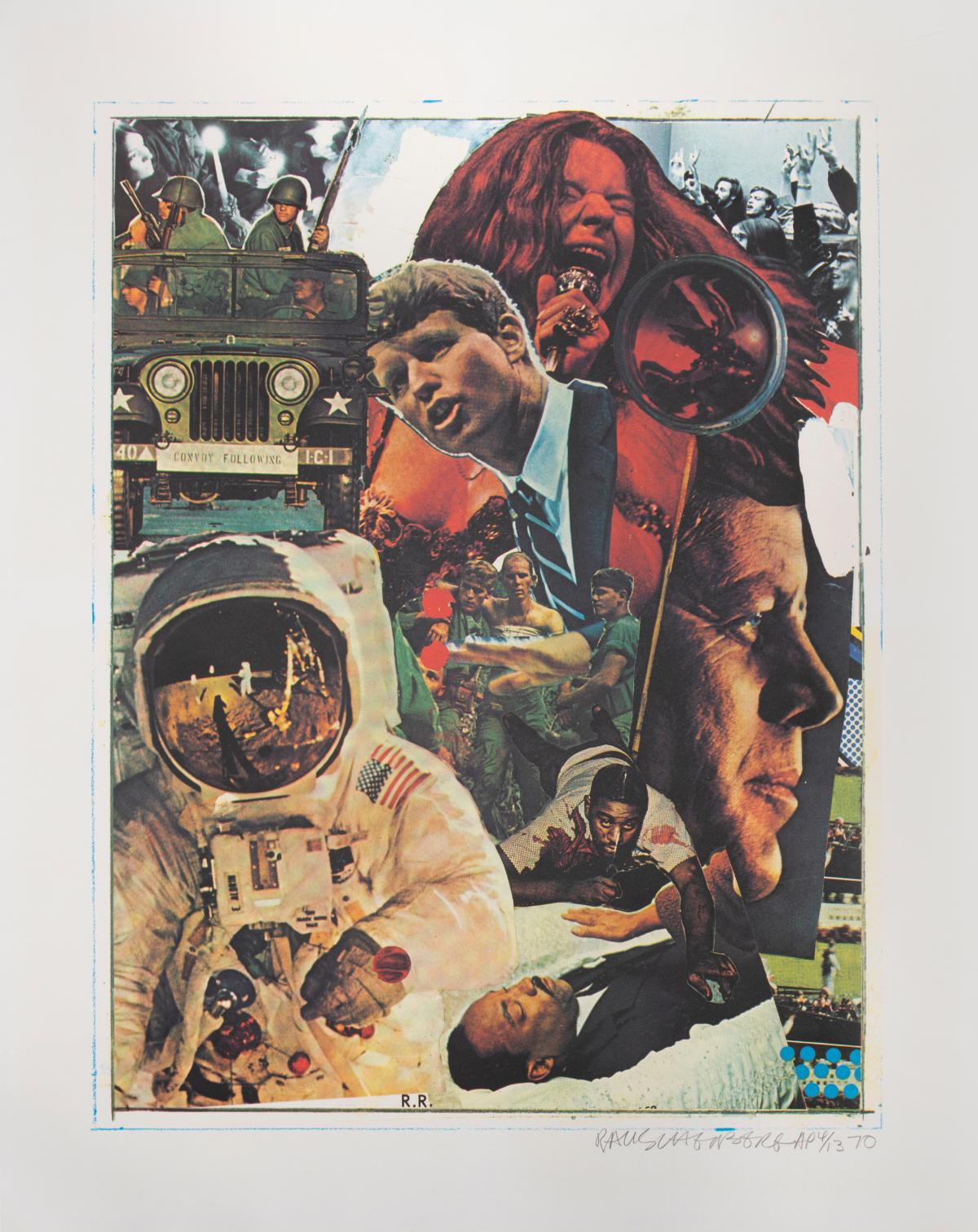 What art movement is Robert Rauschenberg?