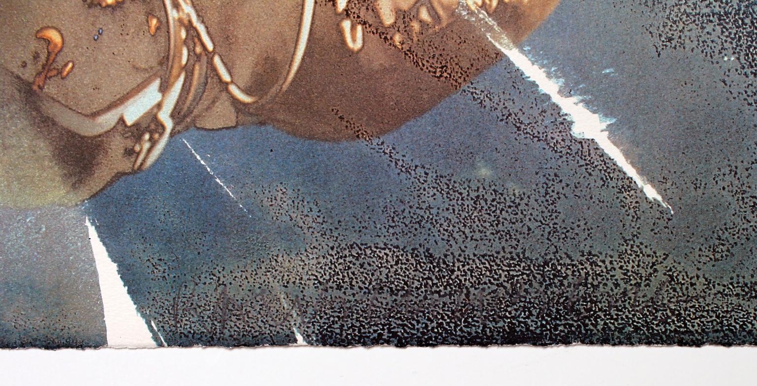 Space - Contemporary Print by Robert Rauschenberg