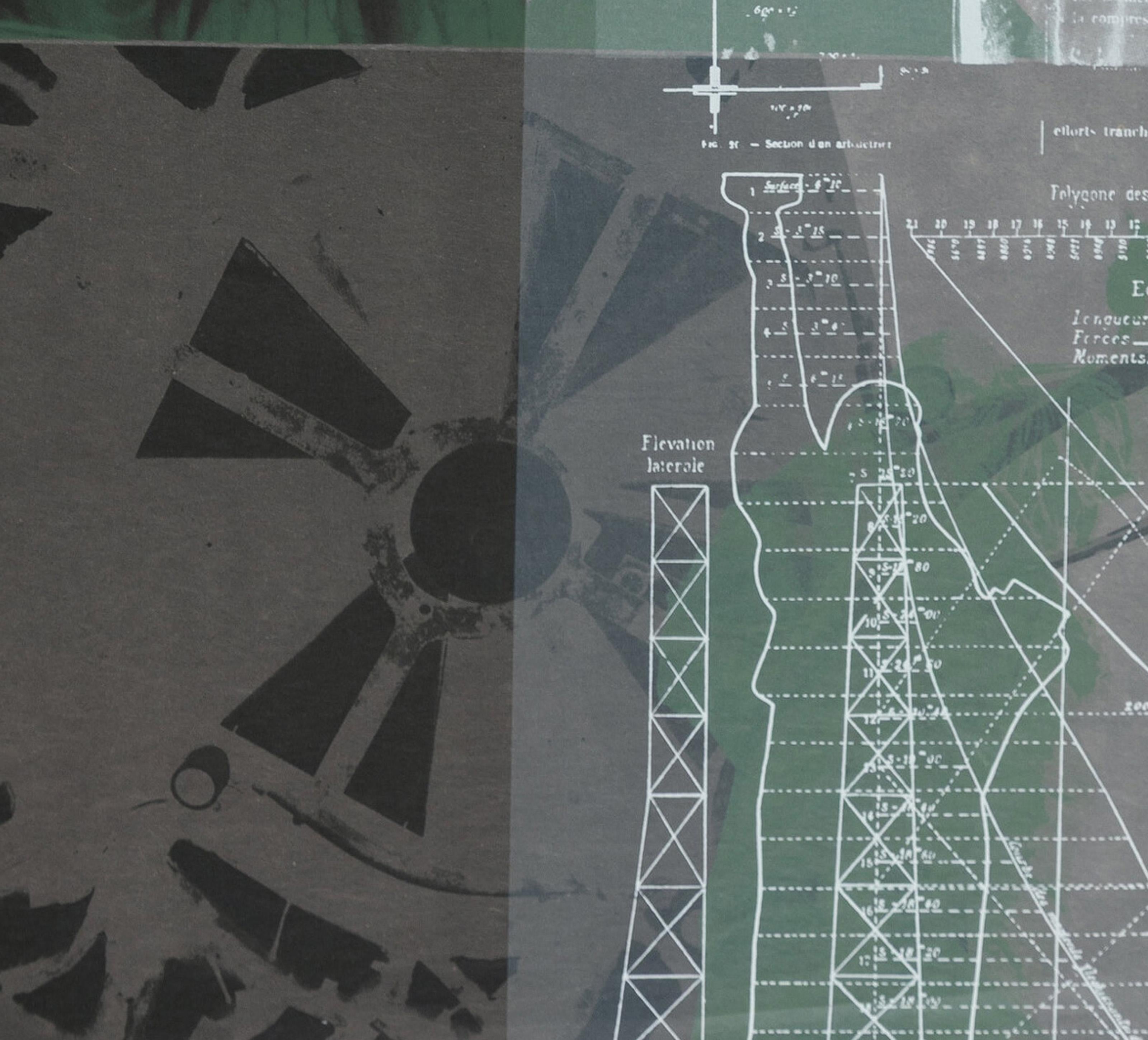 Estatua de la Libertad, serigrafía de arte conceptual de Robert Rauschenberg en venta 1
