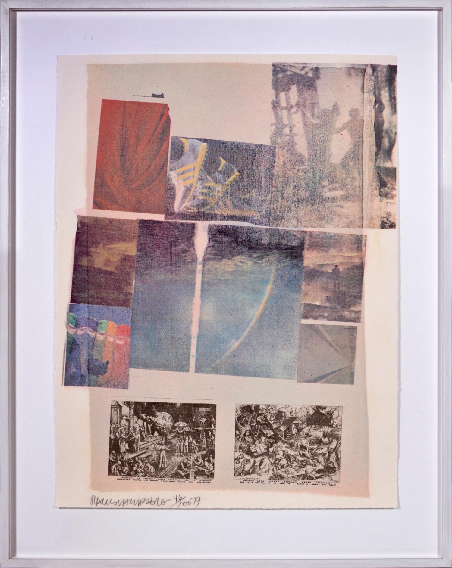 robert rauschenberg print