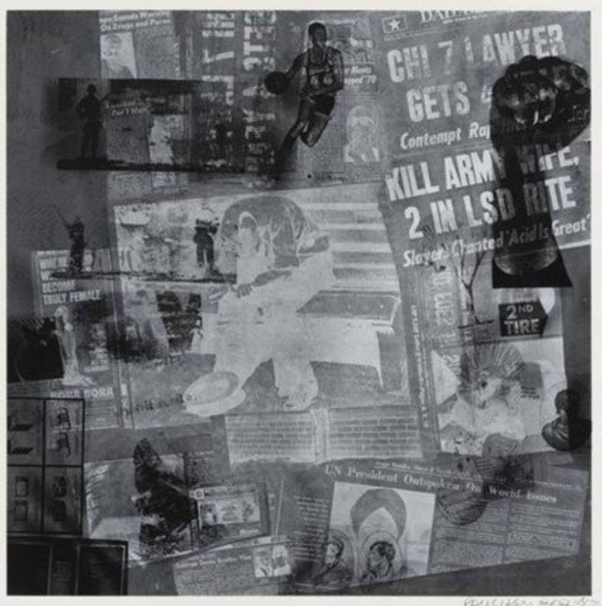 Surface Series from Currents - Print by Robert Rauschenberg