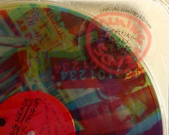 Talking Heads, Speaking in Tongues, dessin du disque photo de Robert Rauschenberg