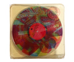Talking Heads, Speaking in Tongues Picture Disk design Robert Rauschenberg