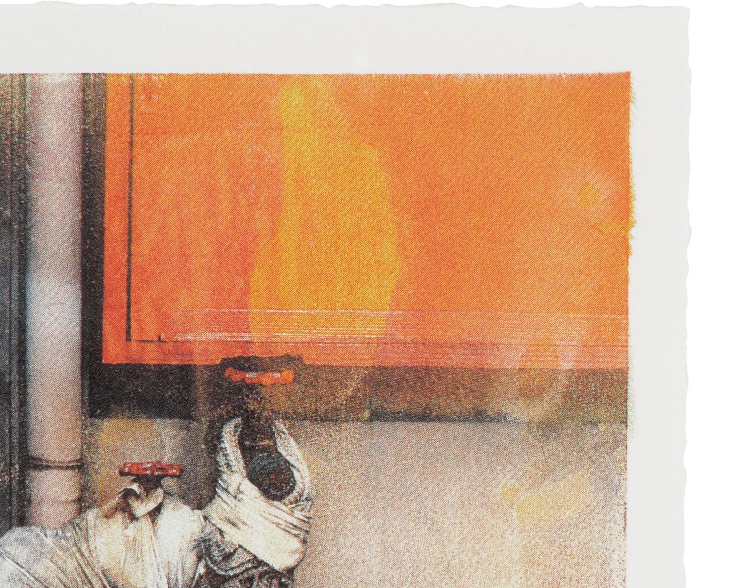 Tap, 2004
Robert Rauschenberg
Lithograph in colours, on Rives BFK wove paper
Signed, dated and numbered from the edition of 180
From Artists Coming Together to Benefit Democratic Presidential Candidates (ACT)
Printed and published by Gemini G.E.L.,