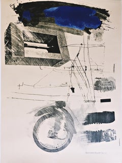Test Stone #6, Booster & 7 Studies Series (Foster, 45, G:33) Signed/N Pop Art