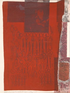 The Most Distant Visible Part of the Sea, Pop Art Silkscreen by Rauschenberg
