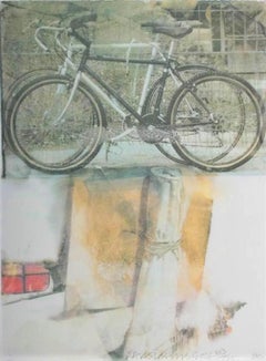 Untitled (Two Bicycles), Robert Rauschenberg