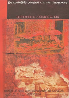 Venezuela Exhibition Poster, Signed Offset Print, 20th Century Pop Art