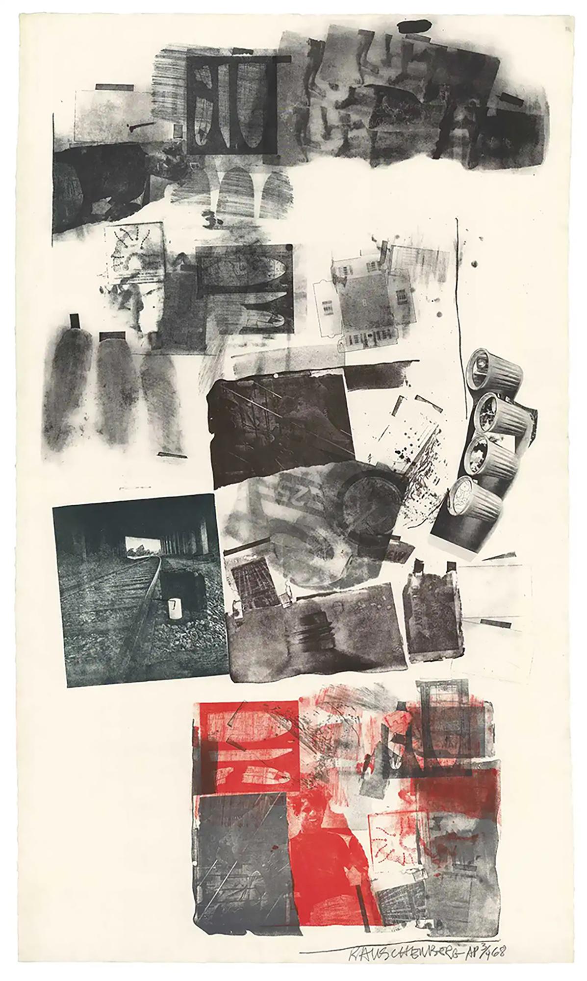 What was Robert Rauschenberg famous for?