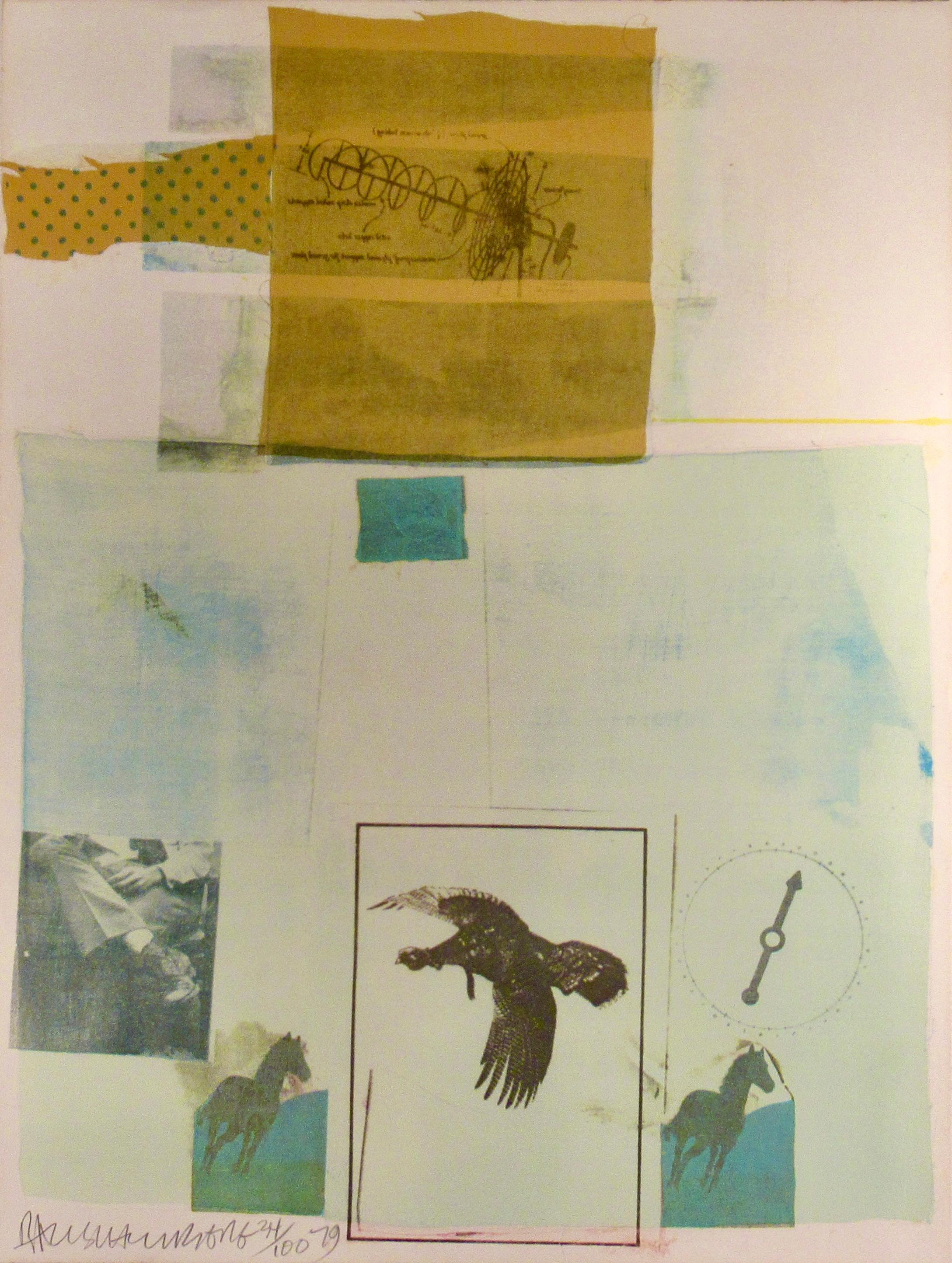 Why can't you tell - Print by Robert Rauschenberg