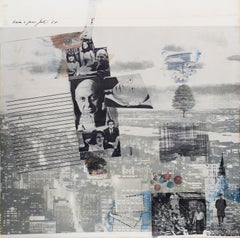 Winner, offset lithograph by Robert Rauschenberg